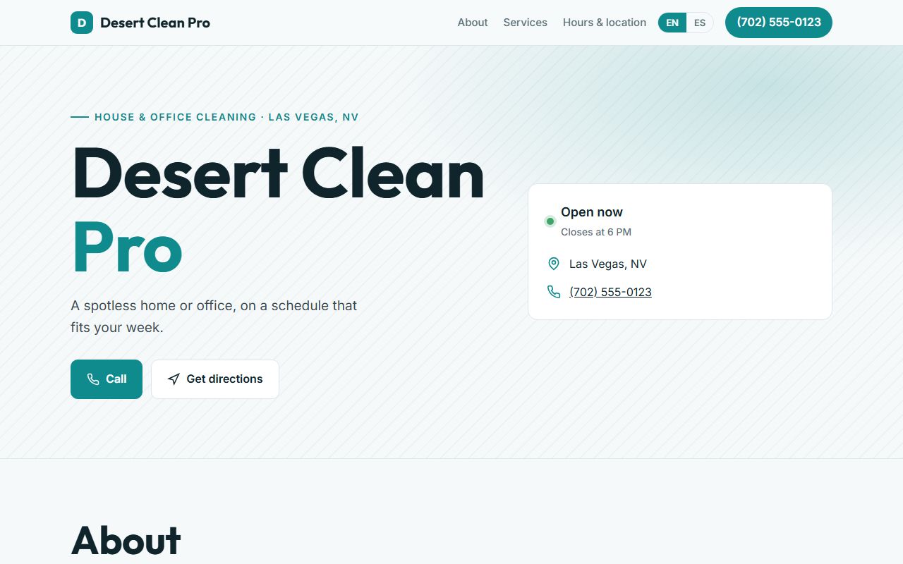 Desert Clean Pro