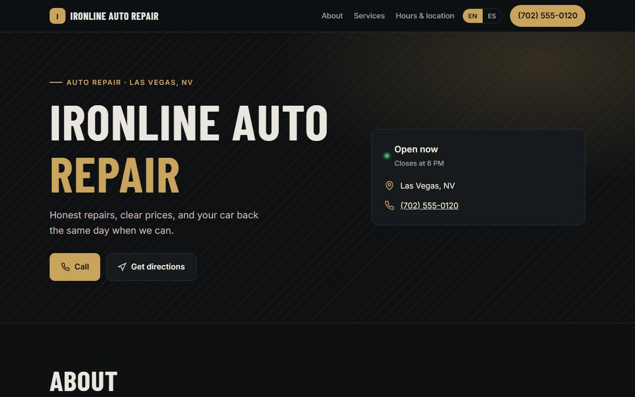 Ironline Auto Repair
